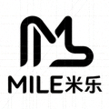 MILE米乐集团官方品牌标志 - 绿色盾形图案与MILE文字组合